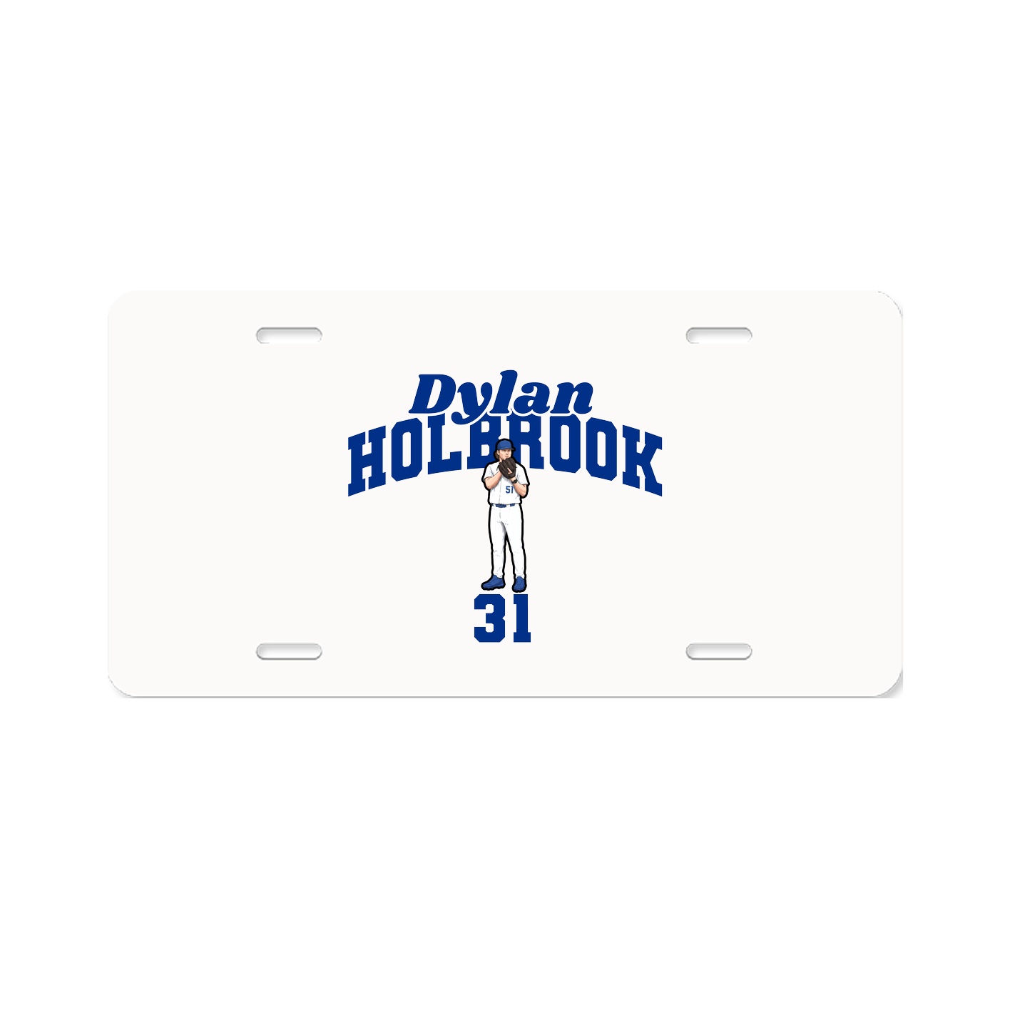 License Plate — Signature Arch in Classic