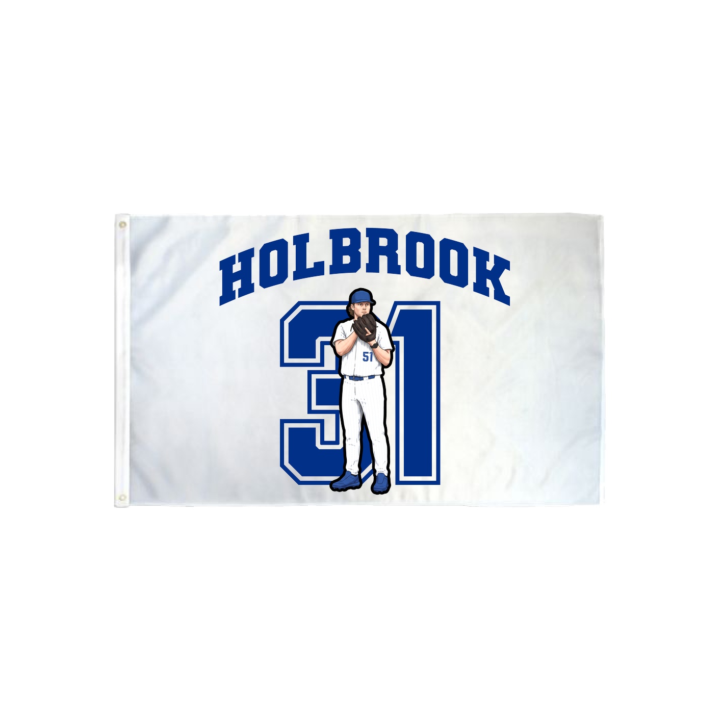 3x5 Flag — Number in Classic