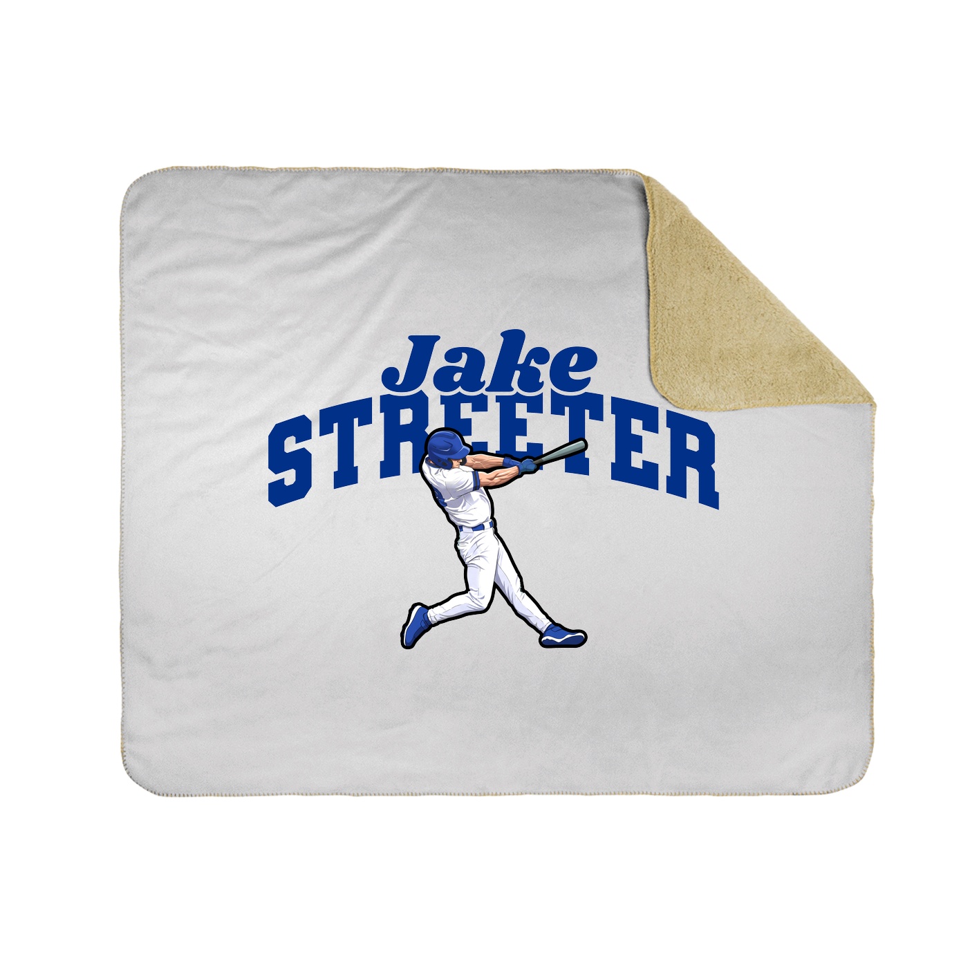 Throw Blanket — Signature Arch in White