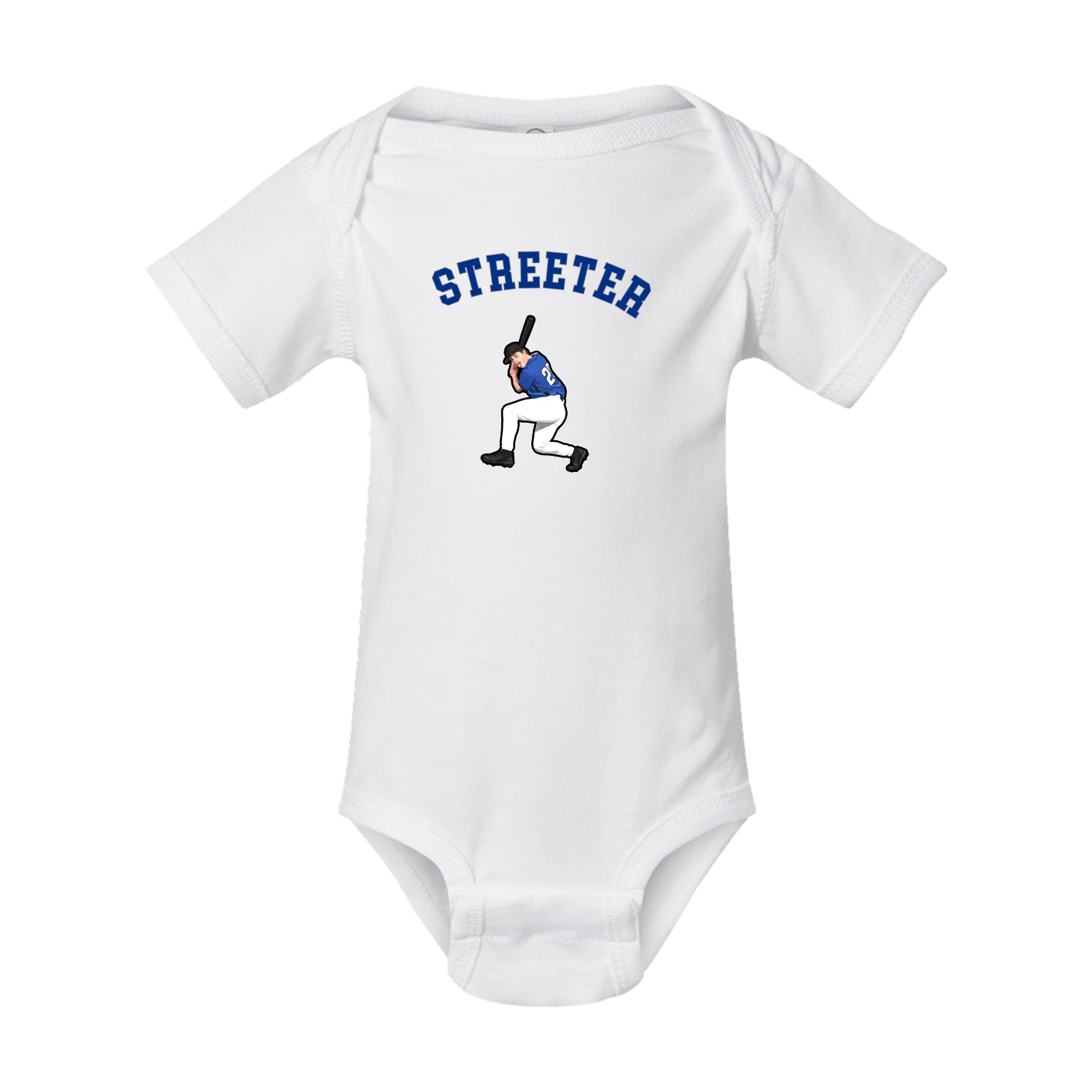 Baby Onesie — Shirsey Arch in White
