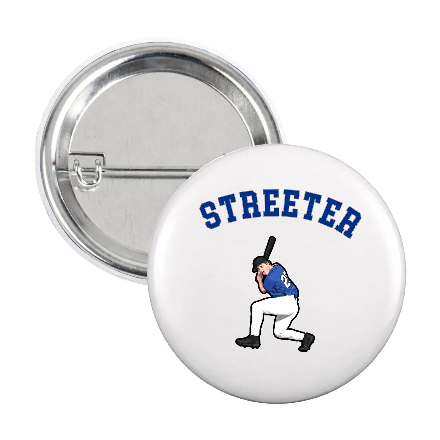 Game Day Button — Shirsey Arch in White