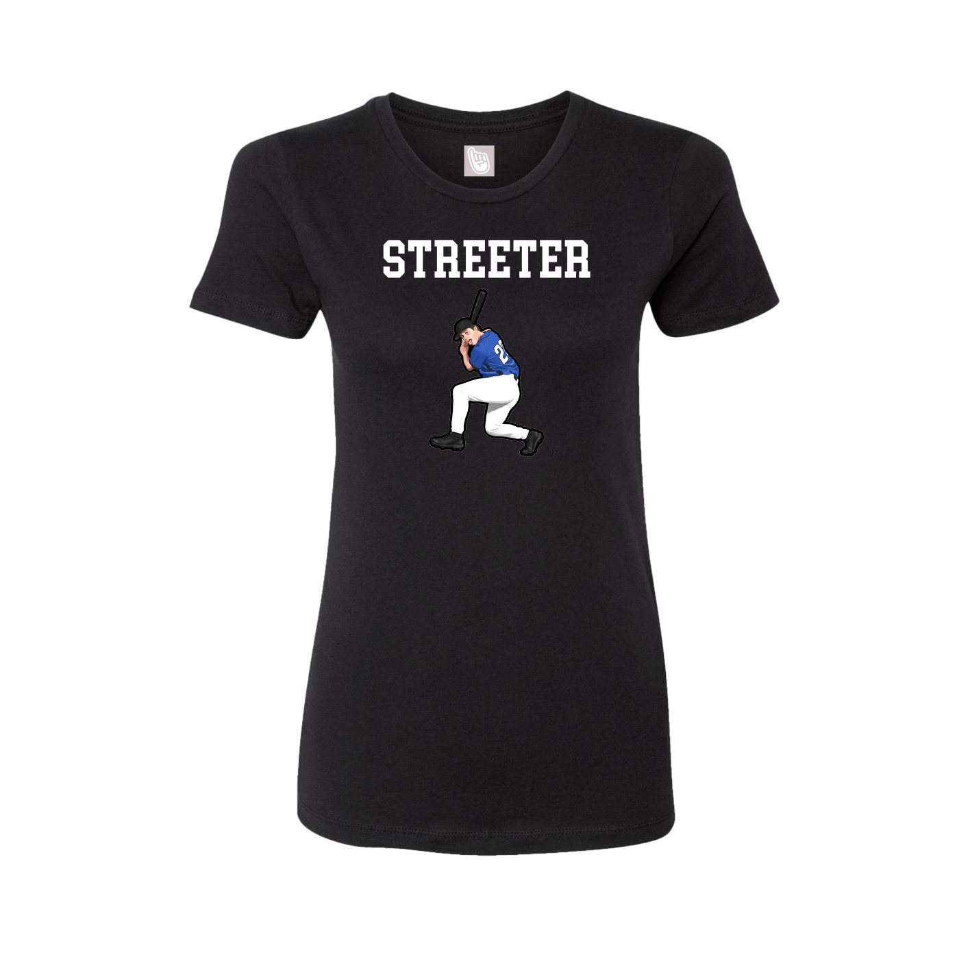 Fitted Women's Tee — Shirsey in Black