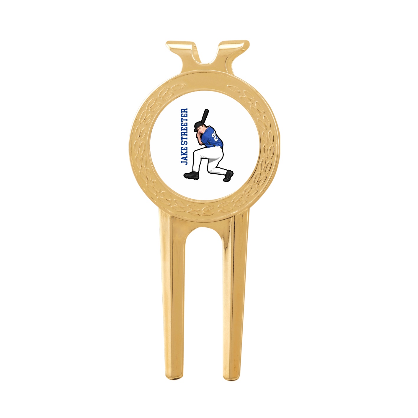Divot Tool with Ball Marker — Name Vertical in Classic