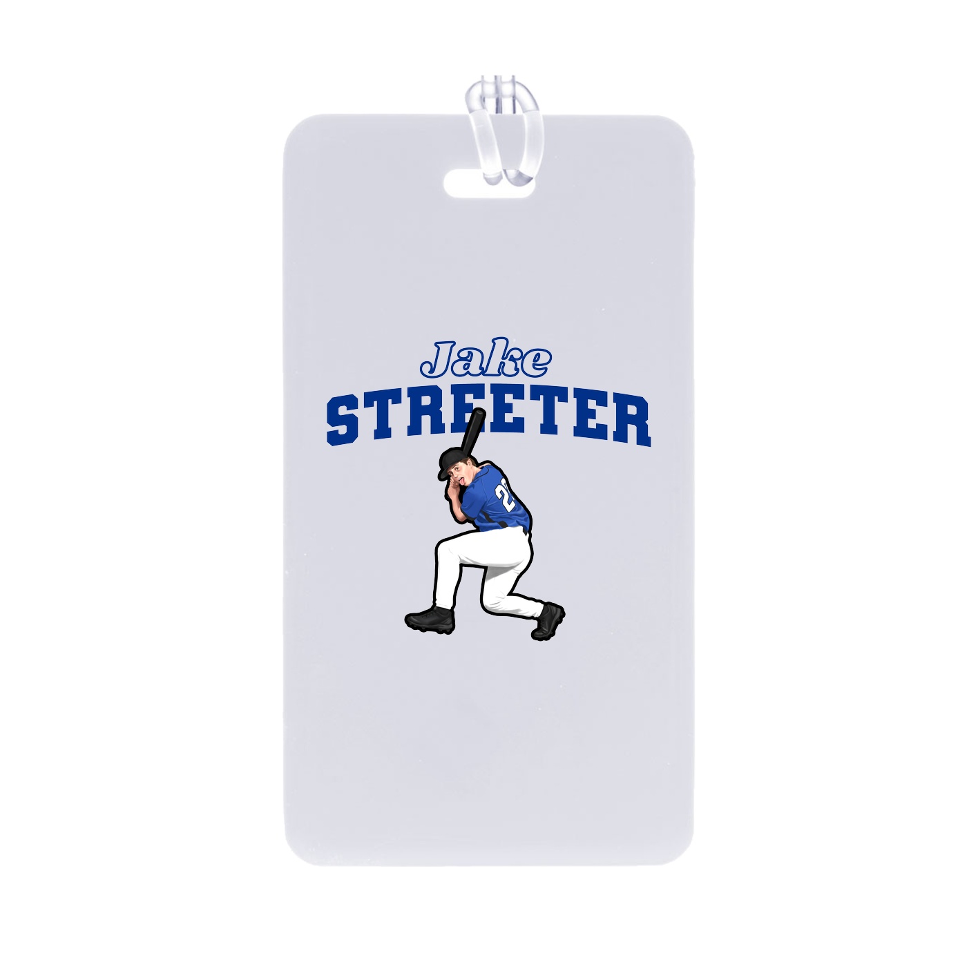Bag Tag — Name Arch in Classic