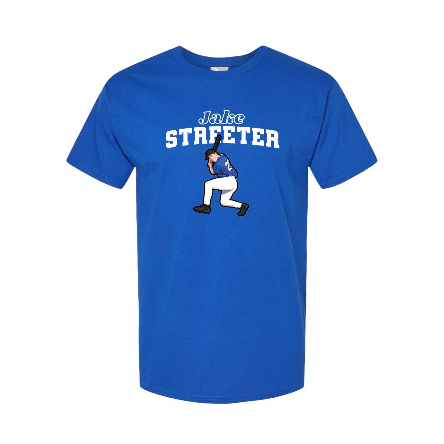 Tee — Name Arch in Royal