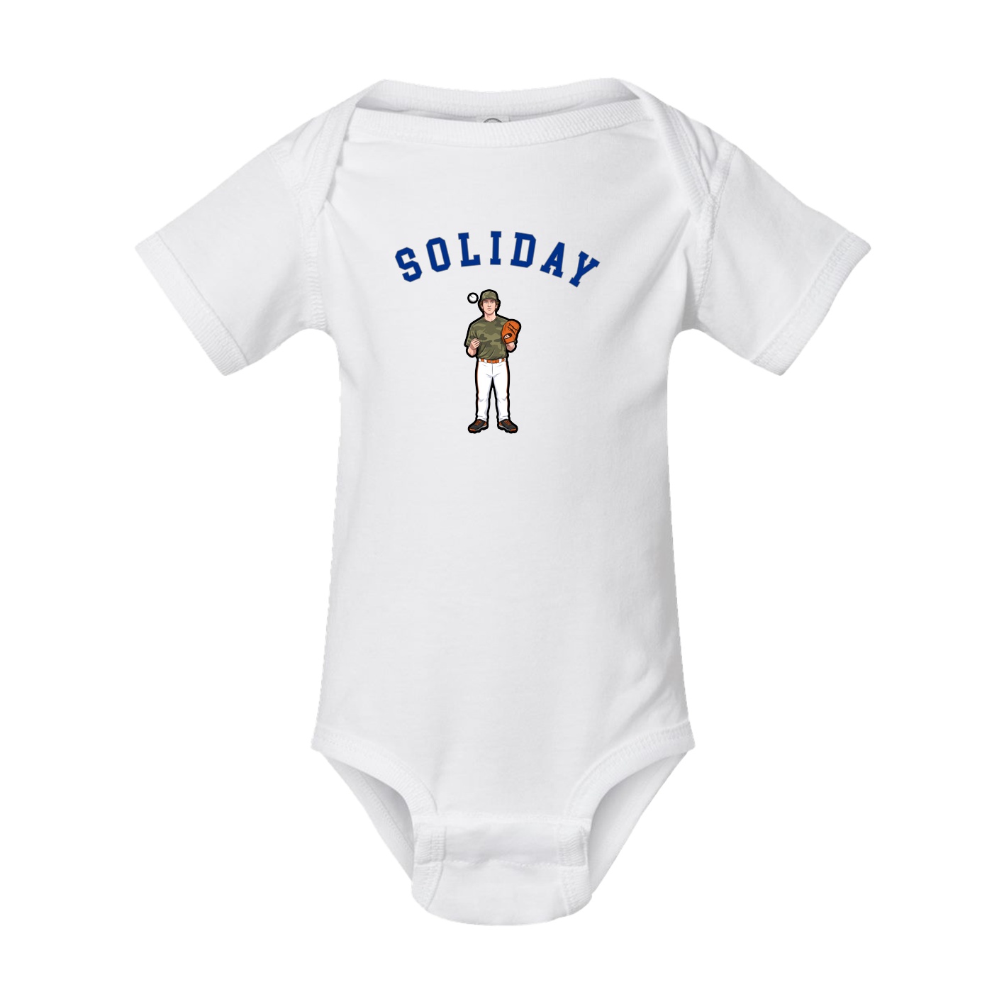 Baby Onesie — Shirsey Arch in White