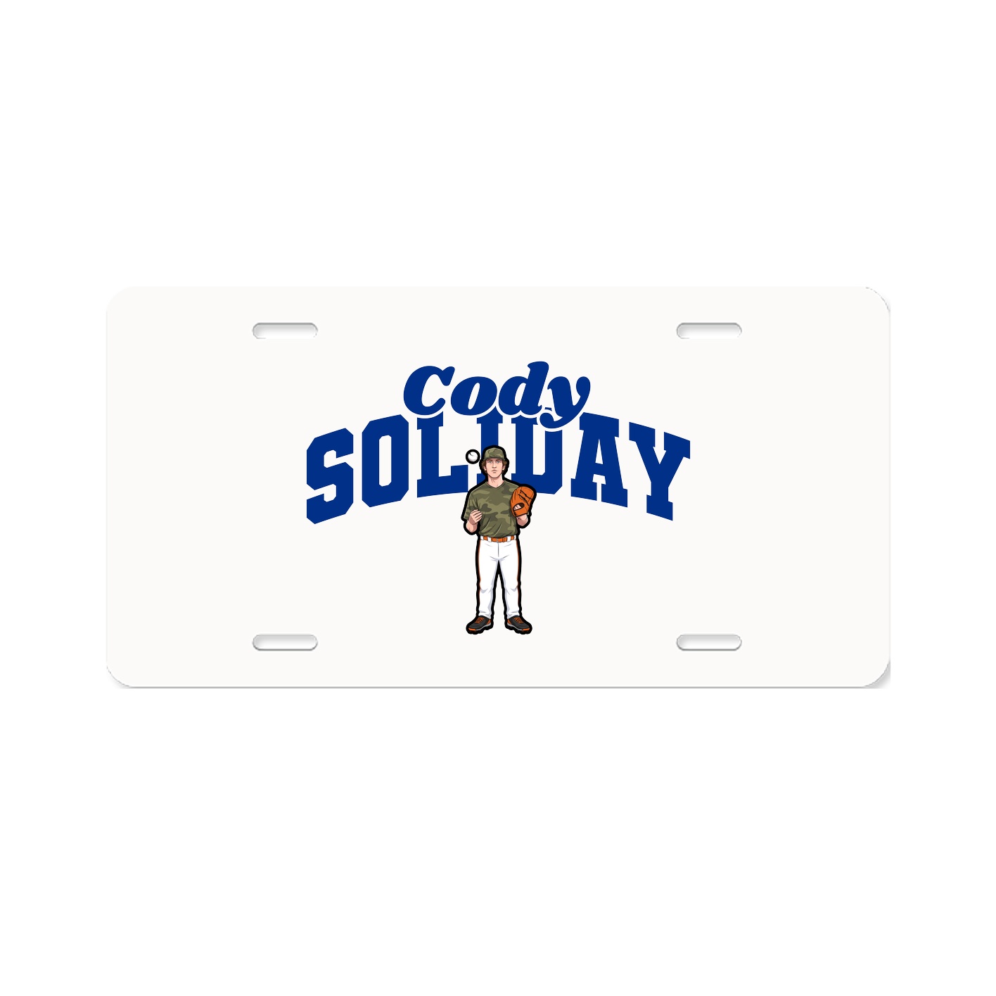 License Plate — Signature Arch in Classic