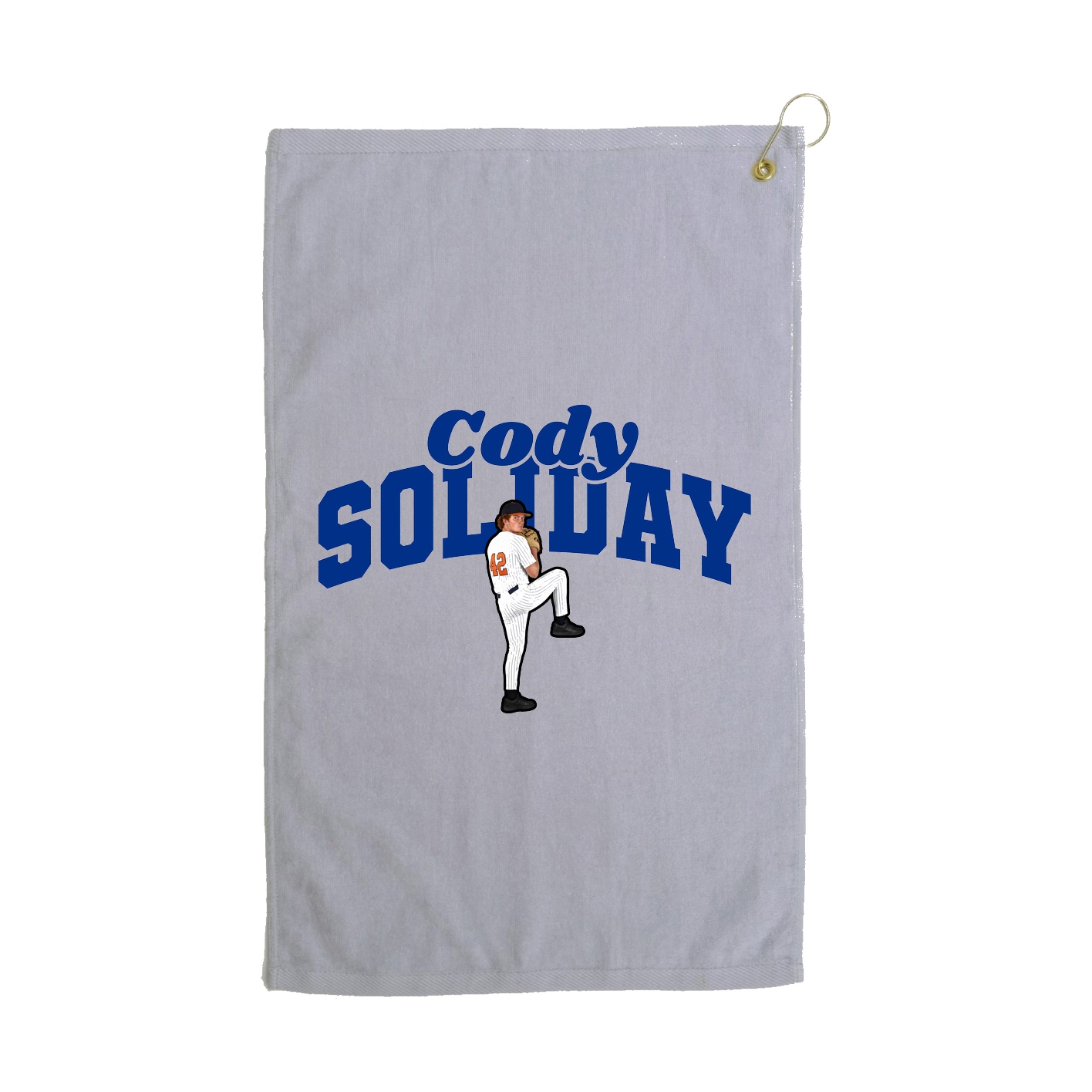 Golf Towel — Signature Arch in Grey