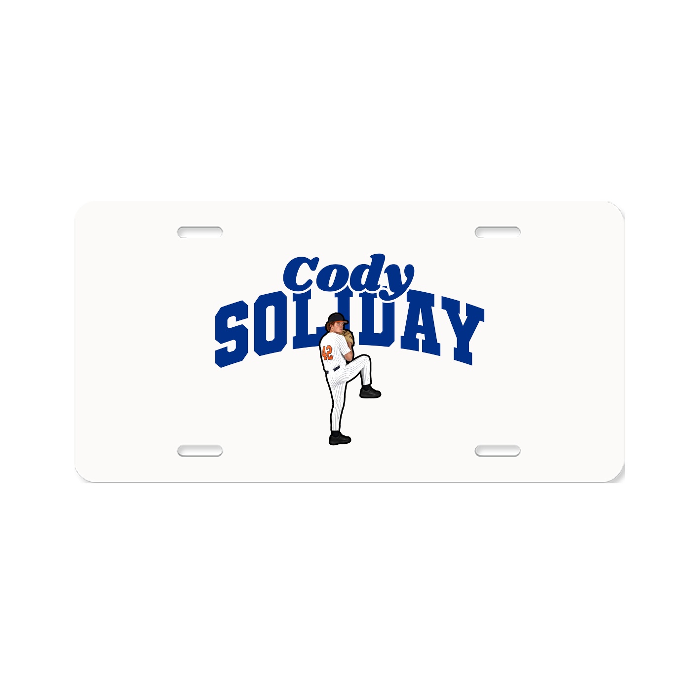 License Plate — Signature Arch in Classic