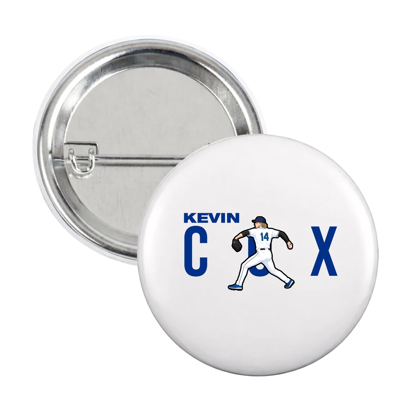 Game Day Button — Player Name in White