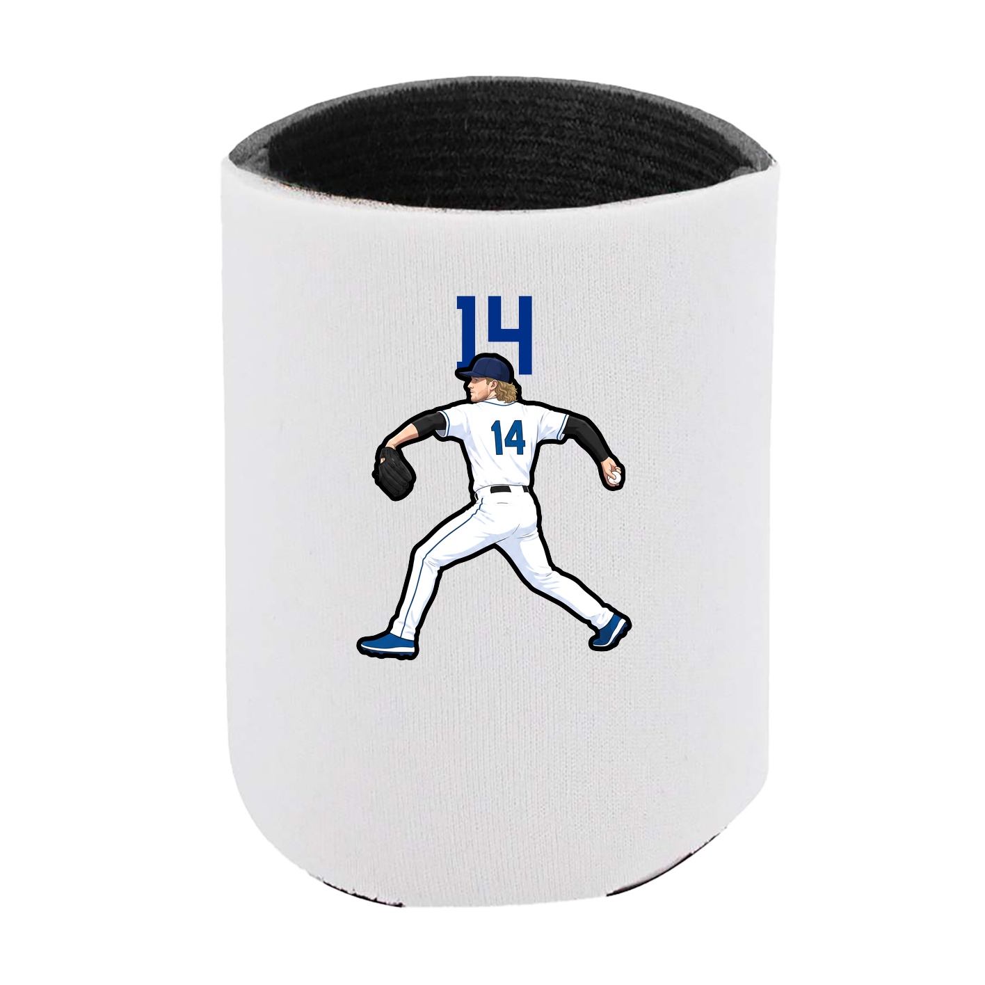 Can Holder — Number Top in White