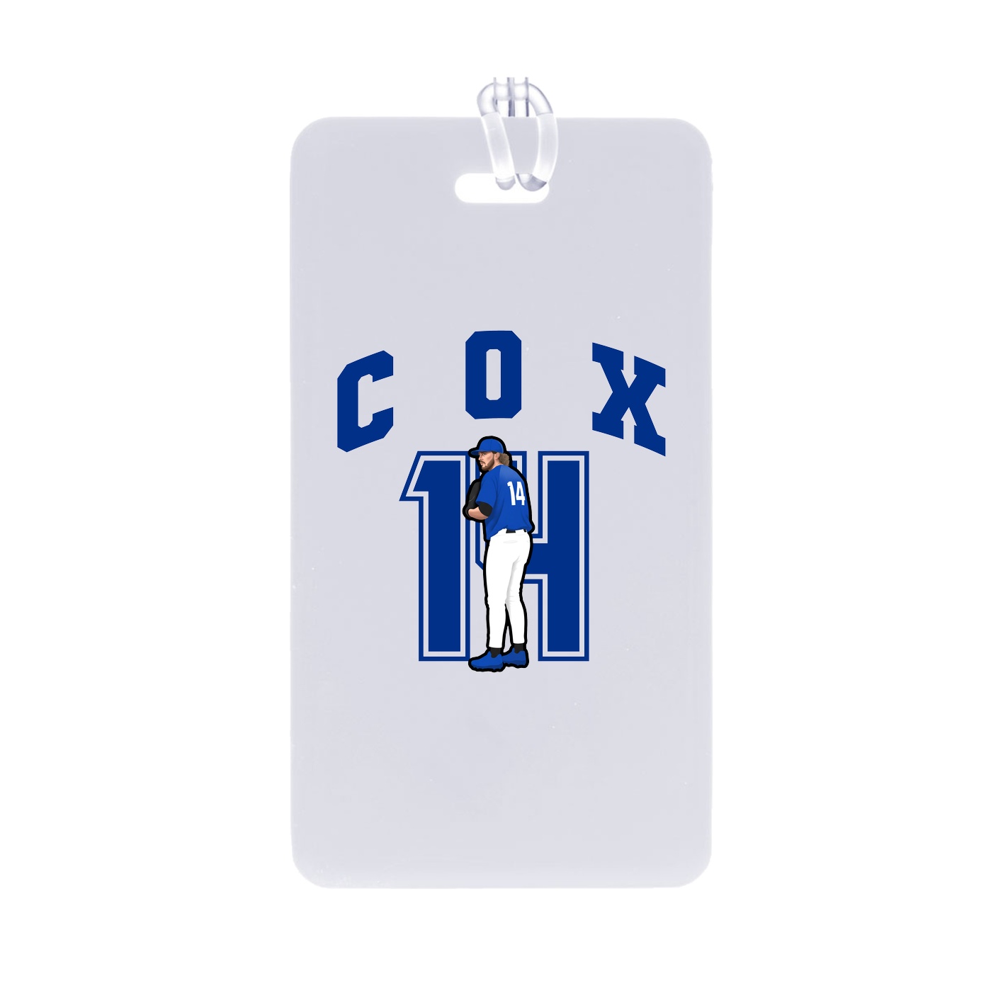 Bag Tag — Number in Classic