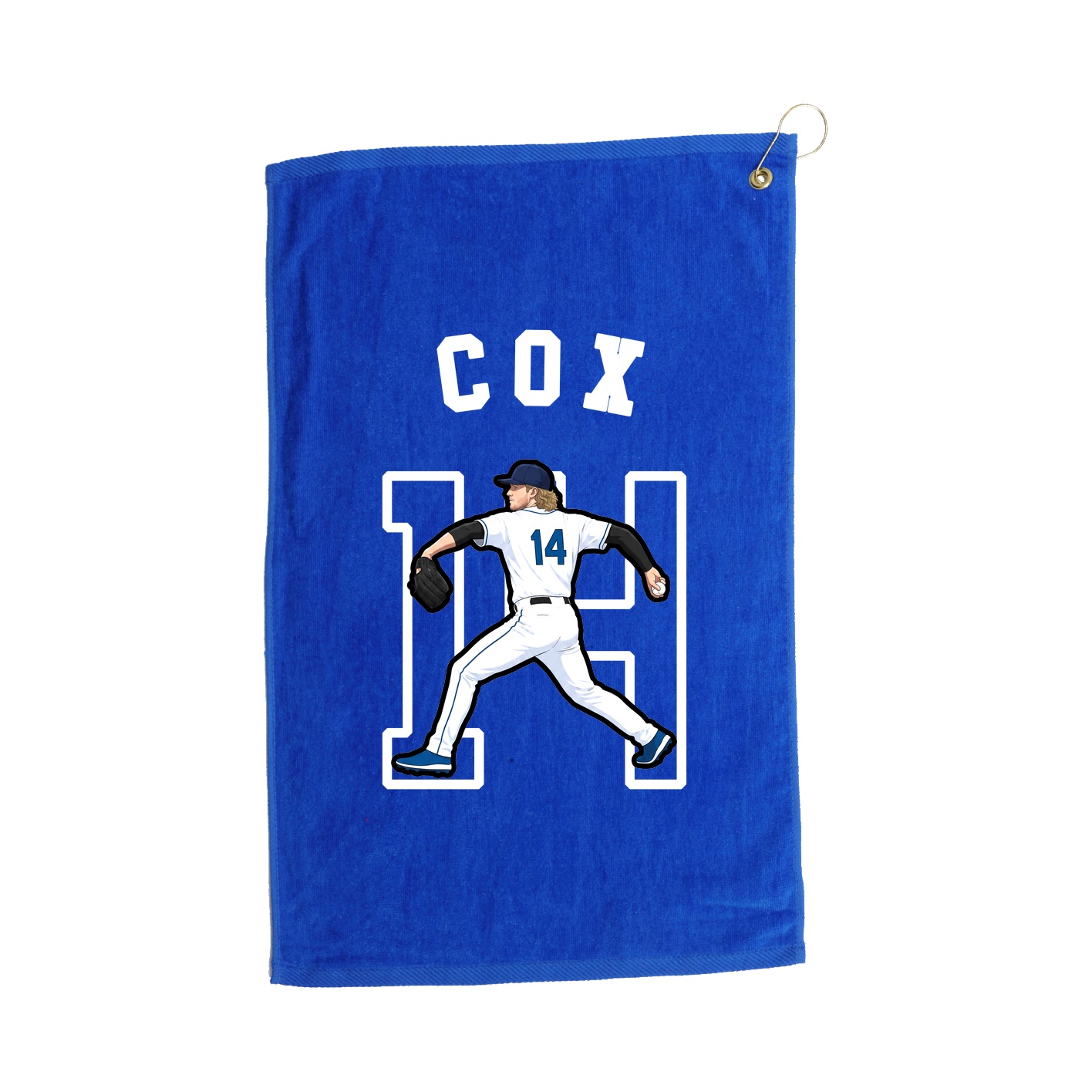 Golf Towel — Shirsey Arch in Royal