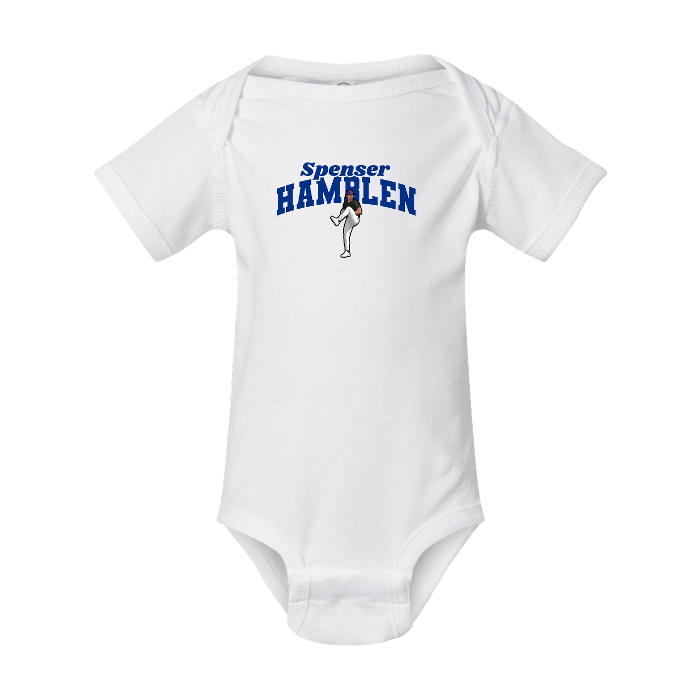 Baby Onesie — Signature Arch in White