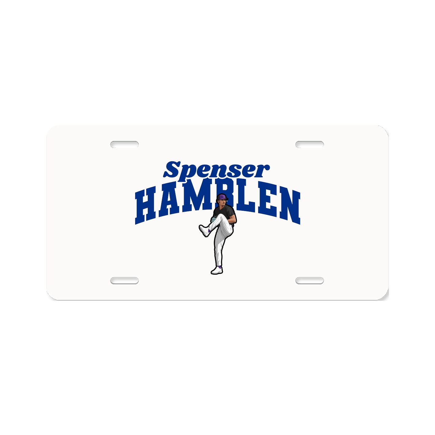 License Plate — Signature Arch in Classic