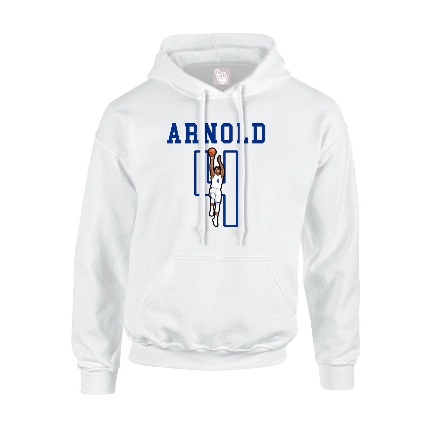 Hoodie — Shirsey in White