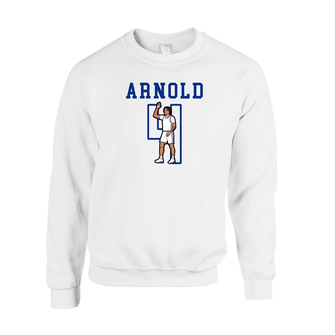 Fleece Crew — Shirsey in White