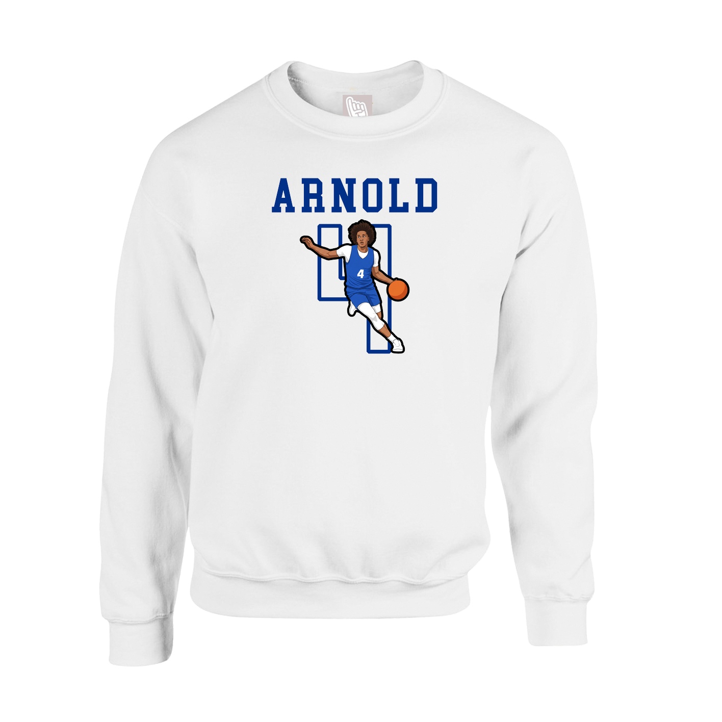 Fleece Crew — Shirsey in White