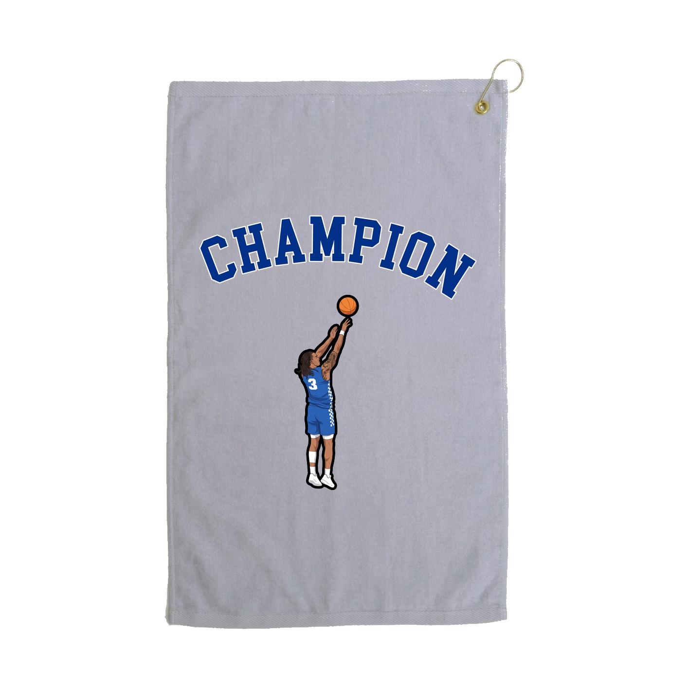 Golf Towel — Shirsey Arch in Grey
