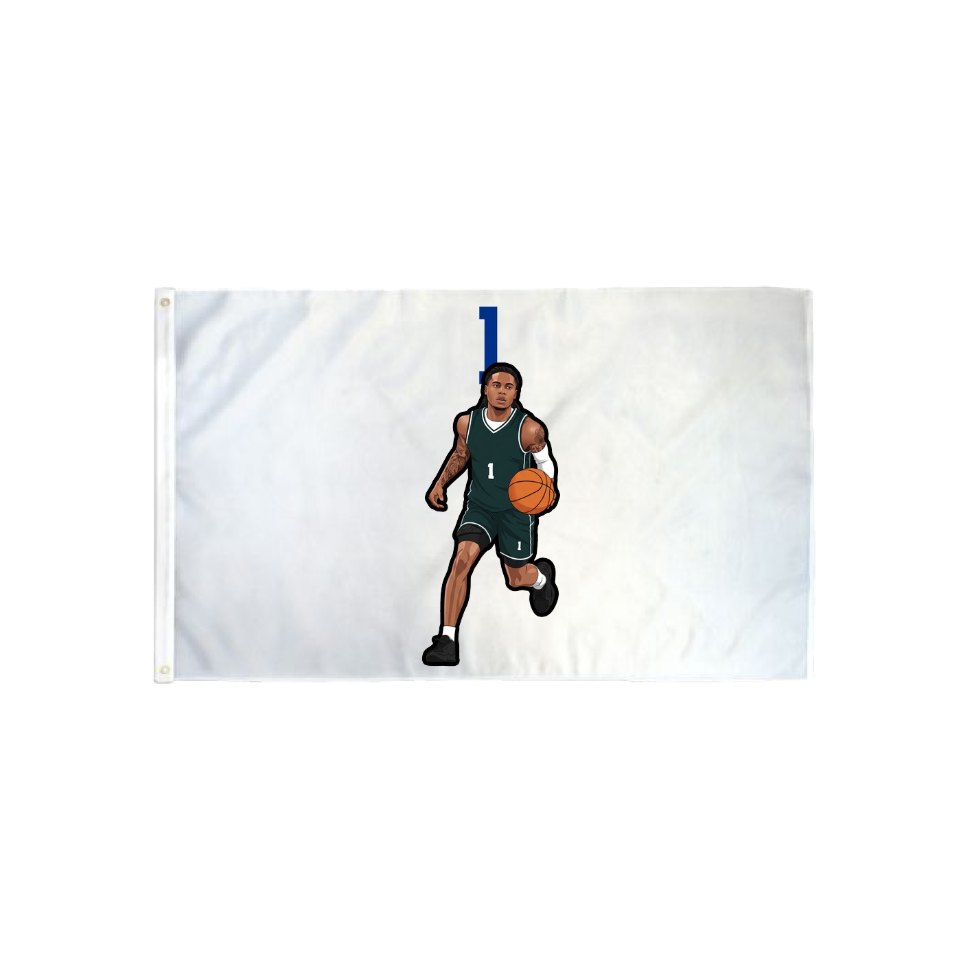 3x5 Flag — Number Top in Classic