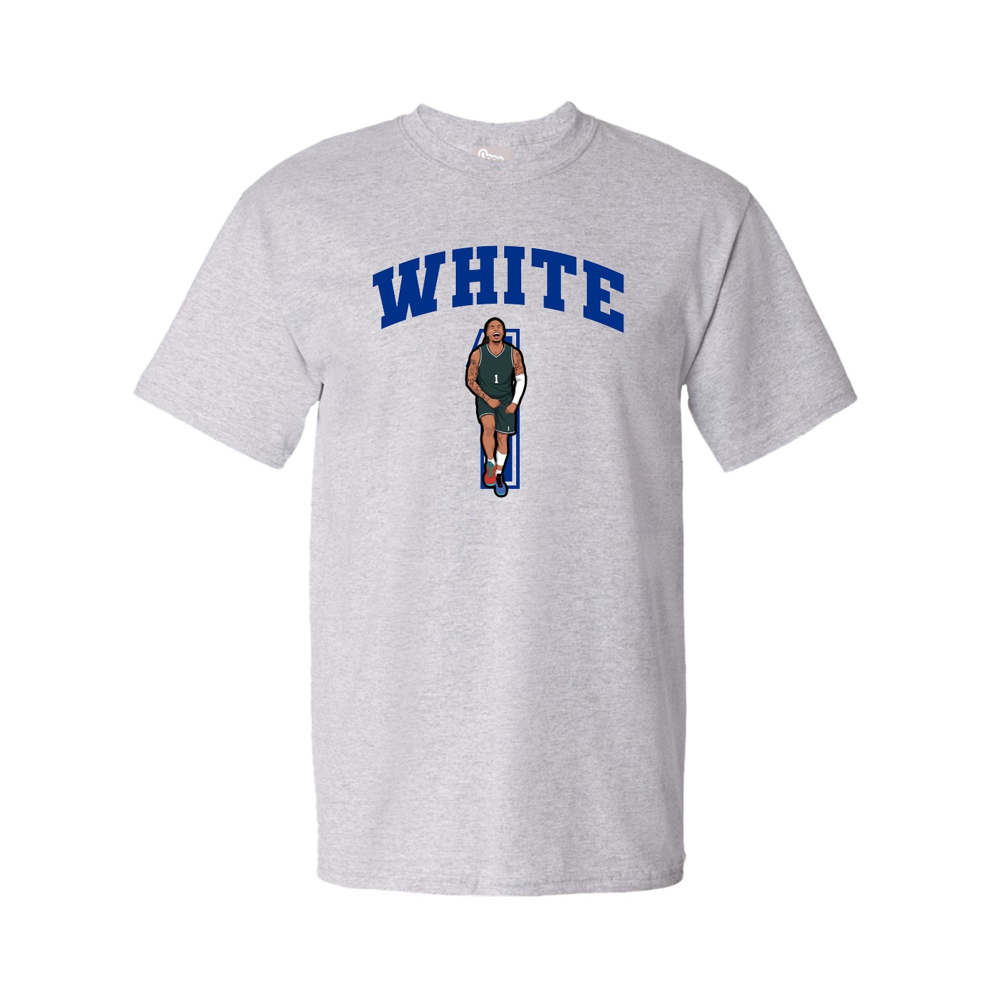 Youth Tee — Number in Grey