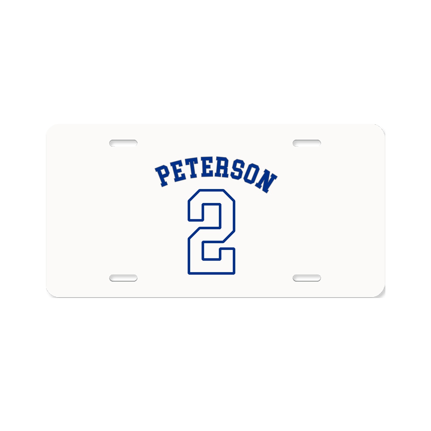 License Plate — Shirsey Arch in Classic