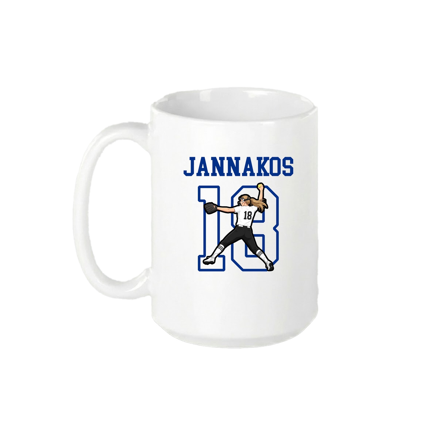 15oz Coffee Mug — Shirsey in White