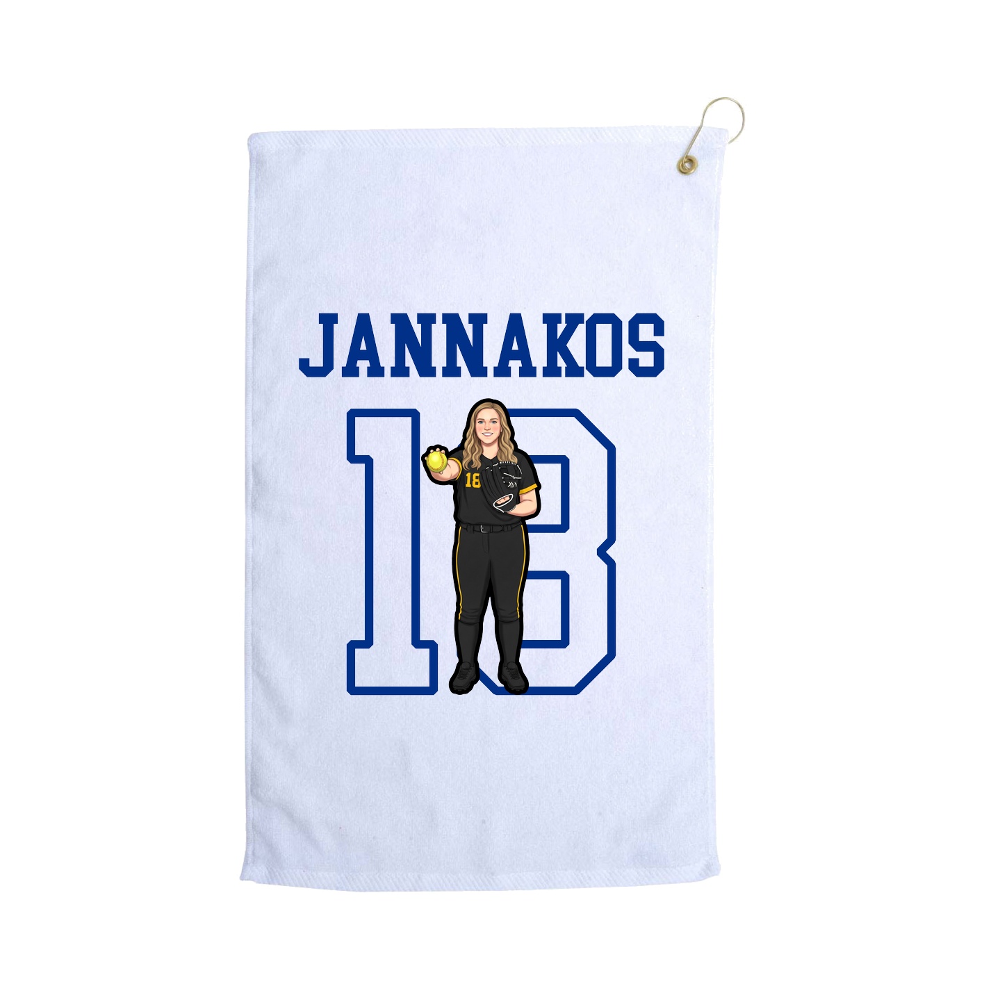 Golf Towel — Shirsey in White