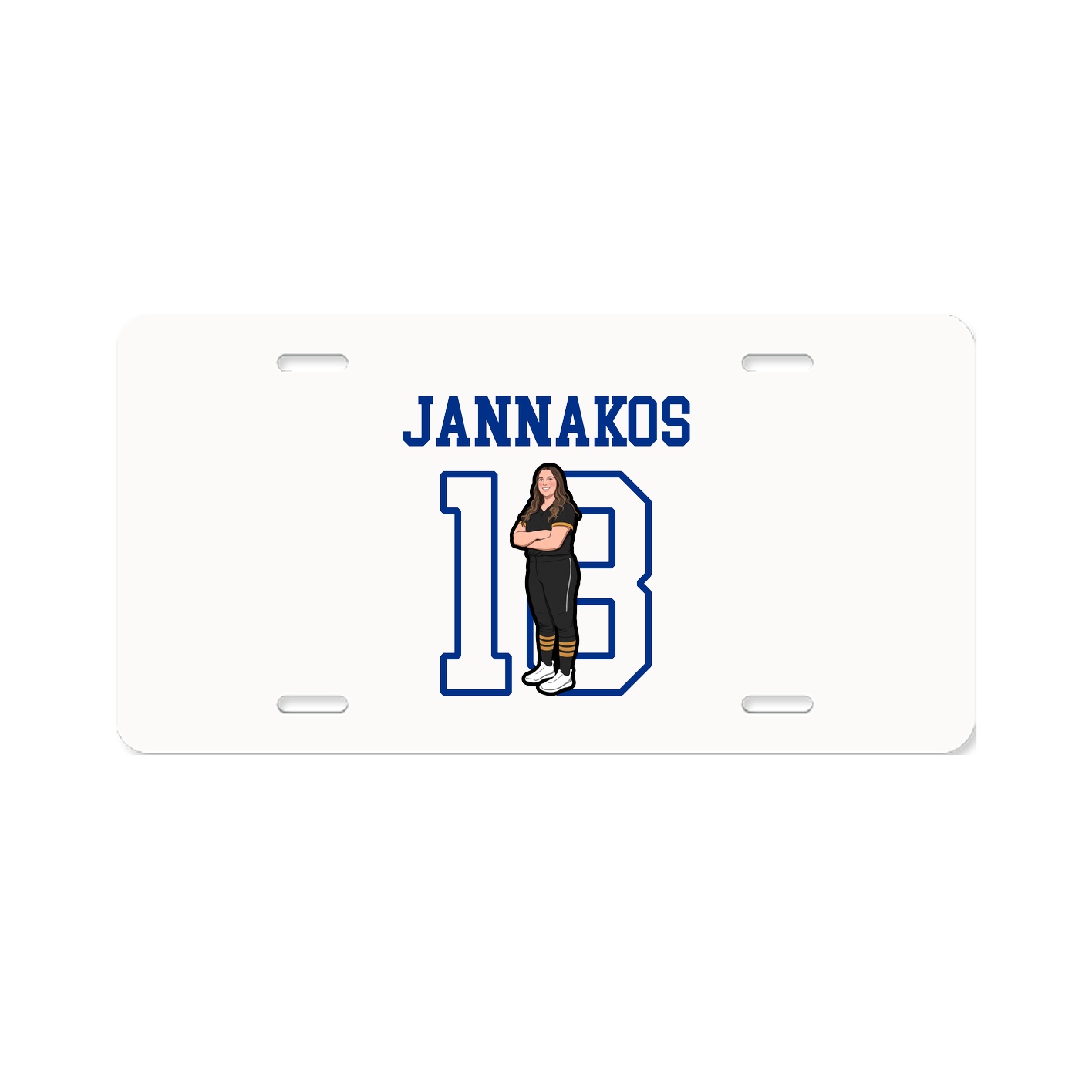 License Plate — Shirsey in Classic