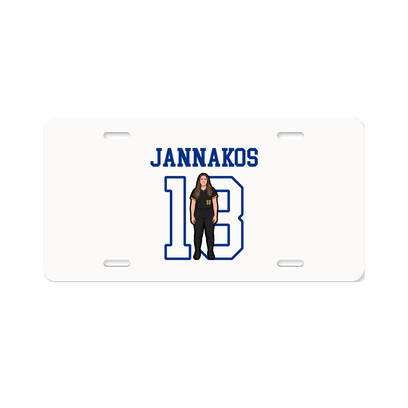 License Plate — Shirsey in Classic