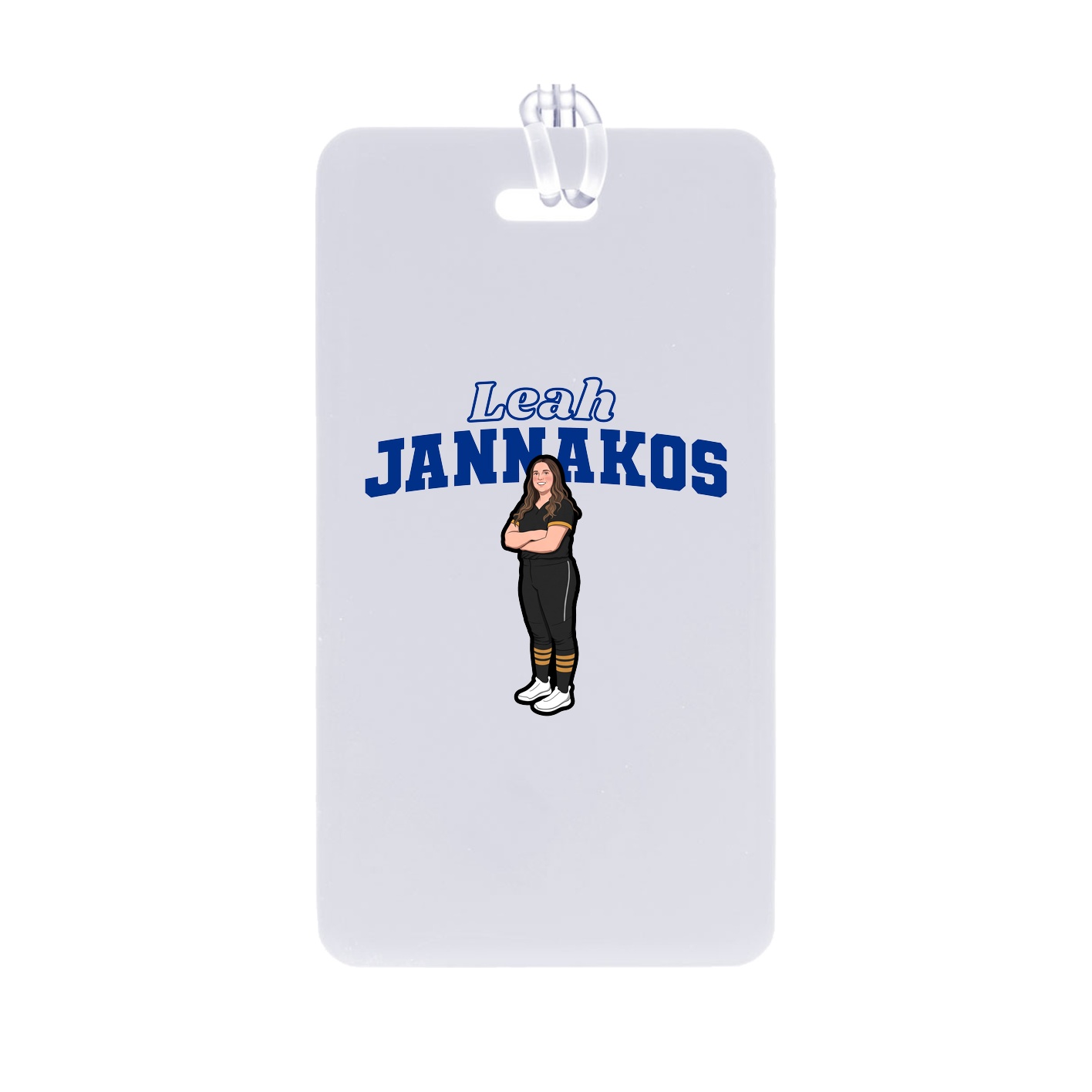 Bag Tag — Name Arch in Classic