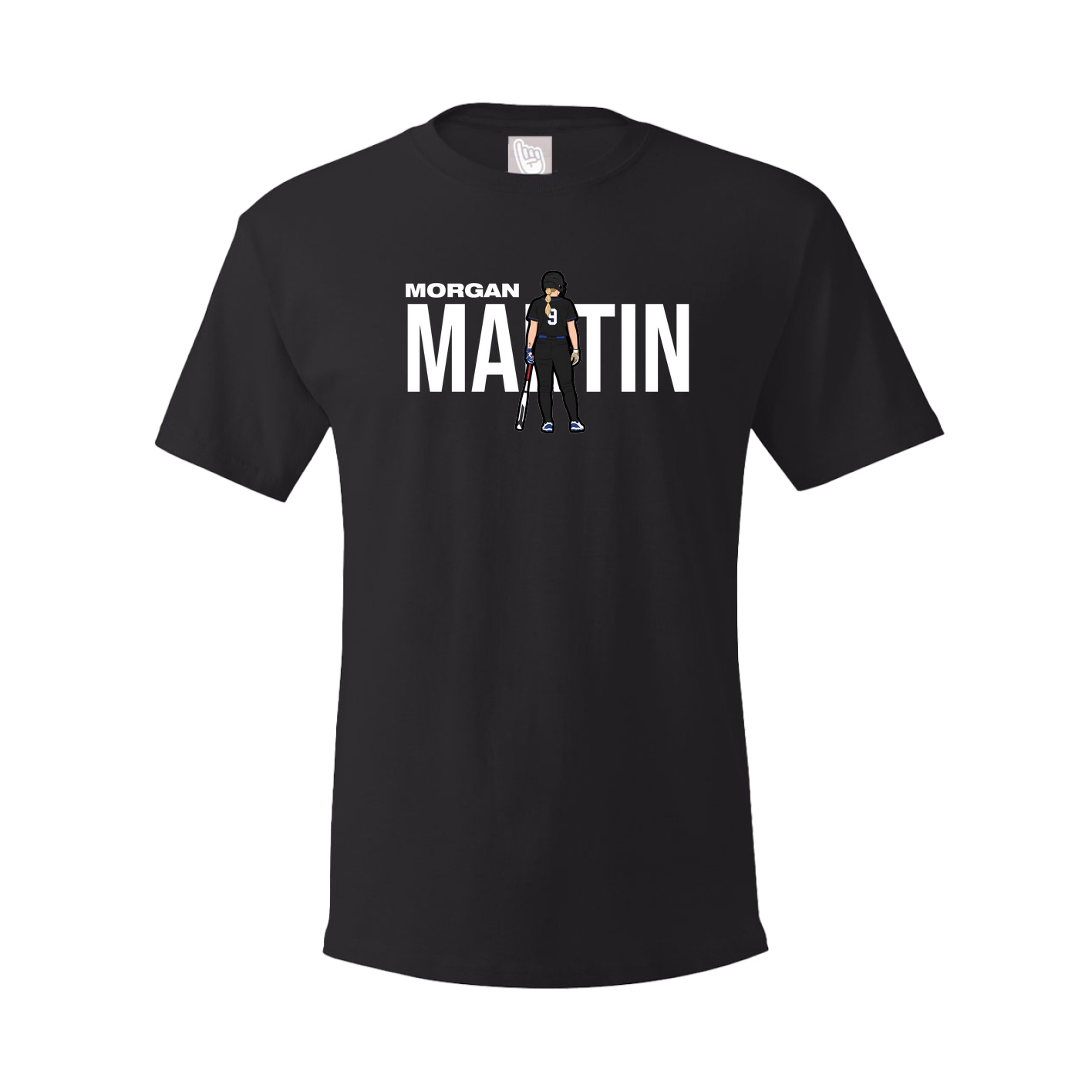 Tee — Player Name in Black