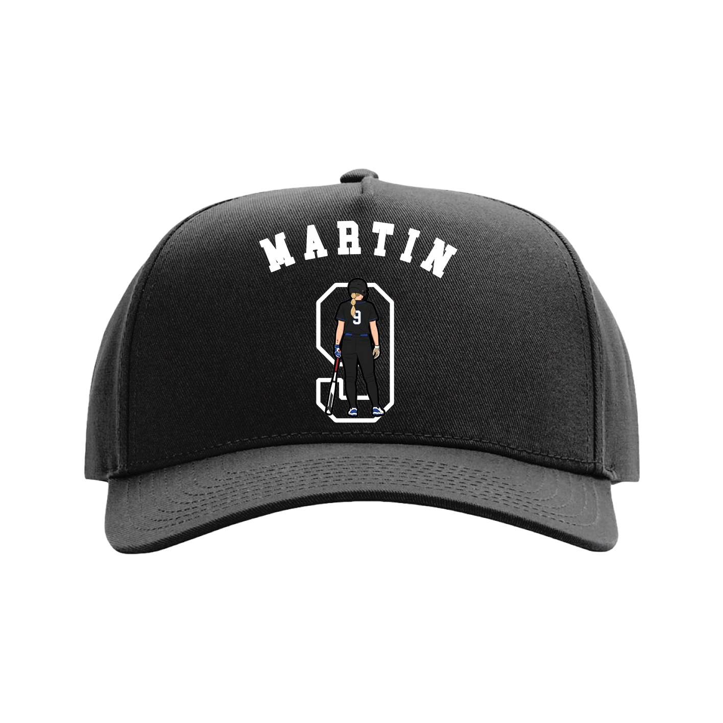Full Fabric Five-Panel Champ Cap