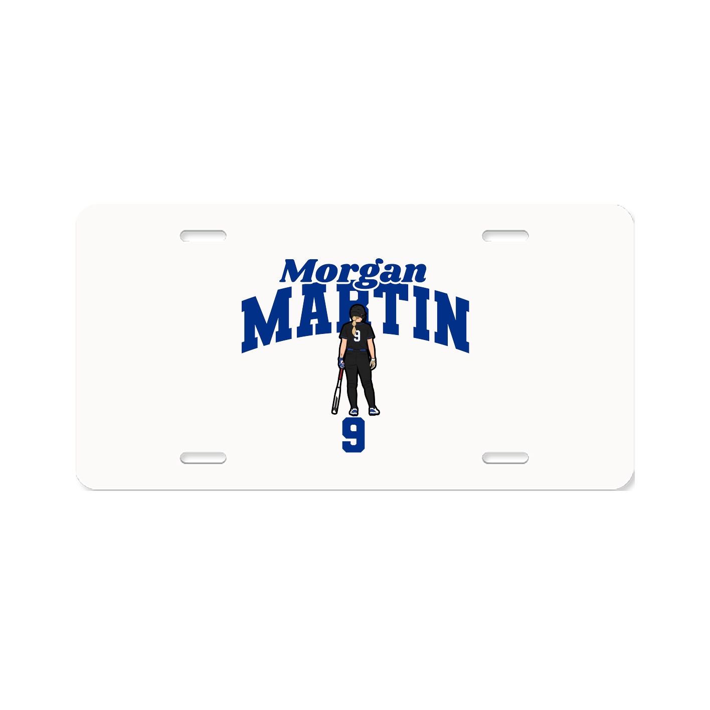 License Plate — Signature Arch in Classic