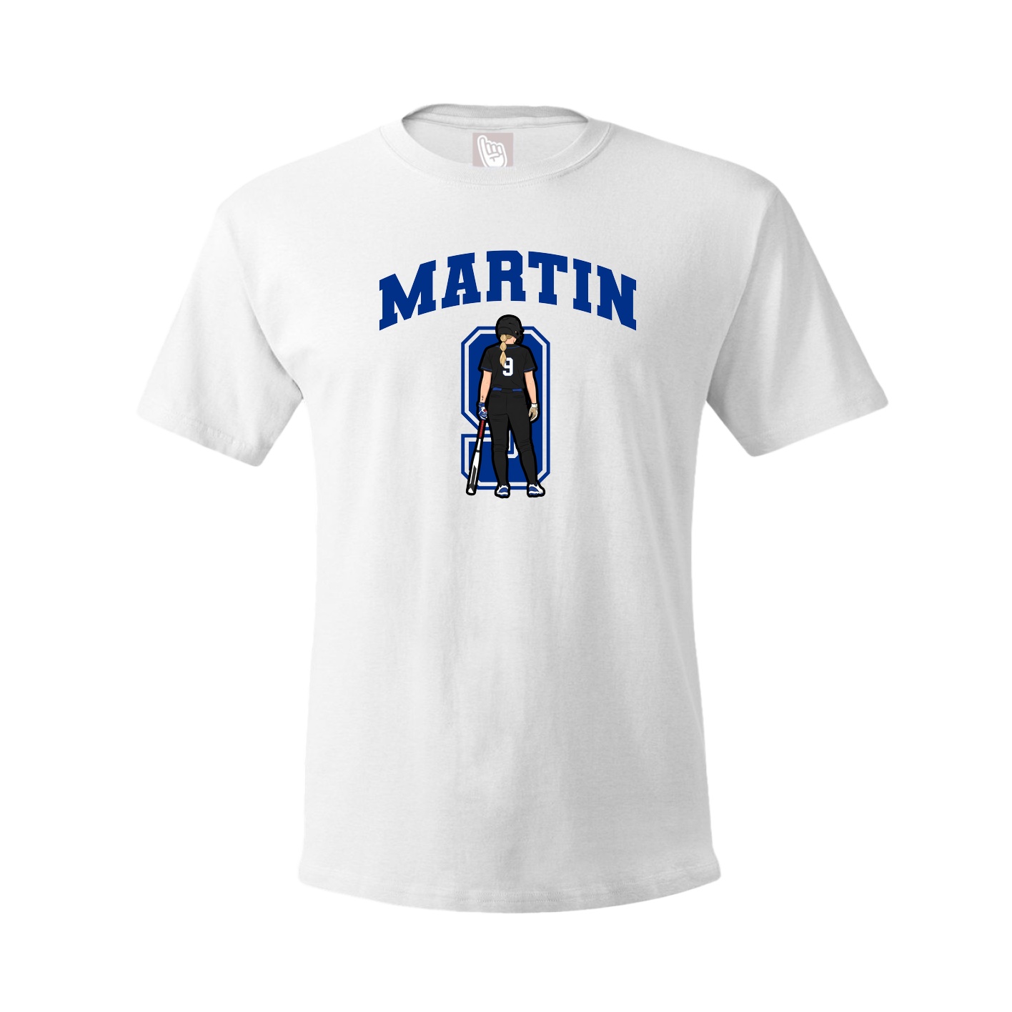 Tee — Number in White