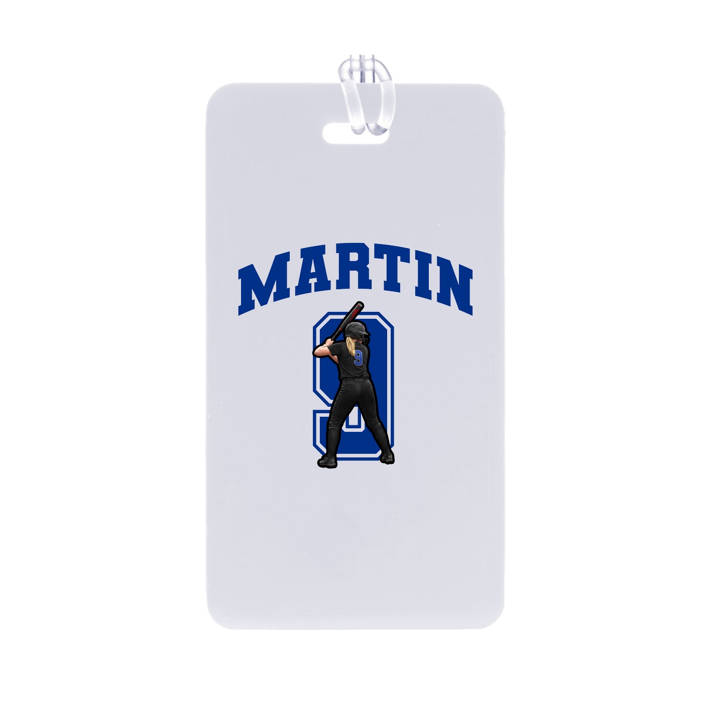 Bag Tag — Number in Classic