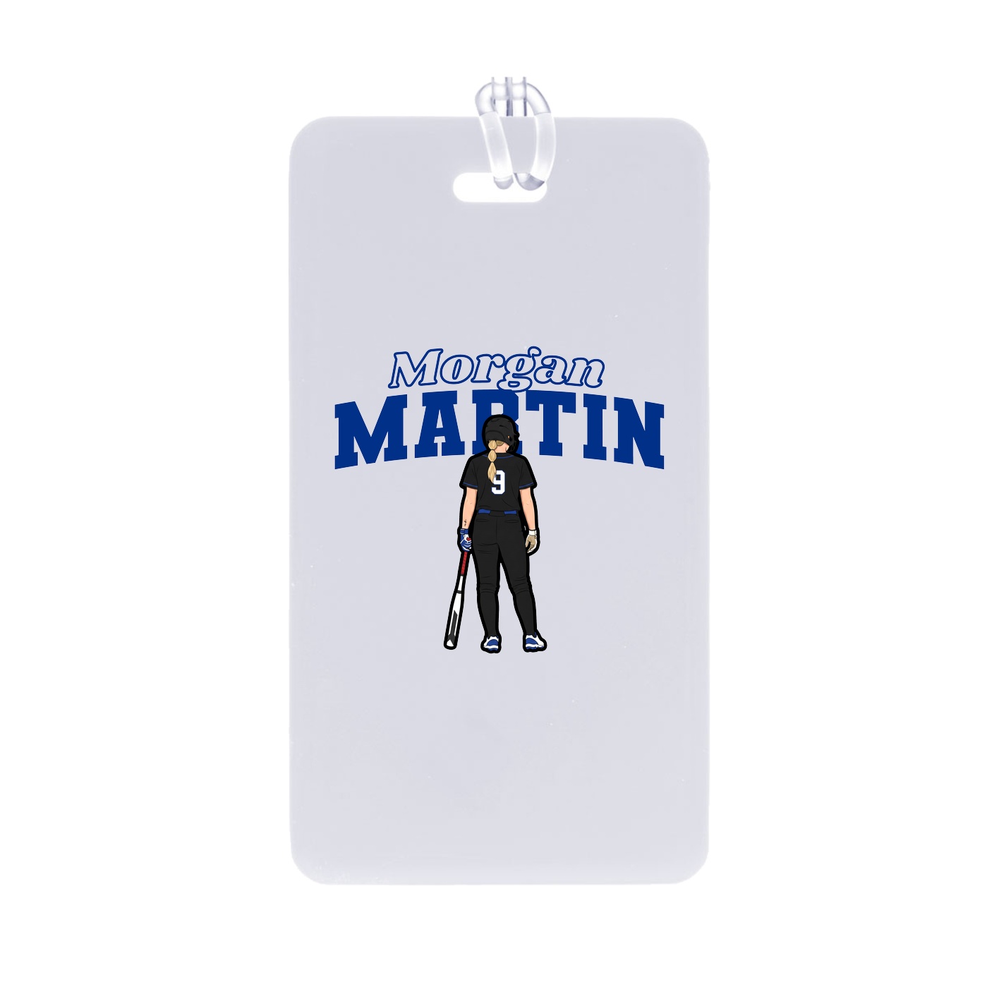 Bag Tag — Name Arch in Classic