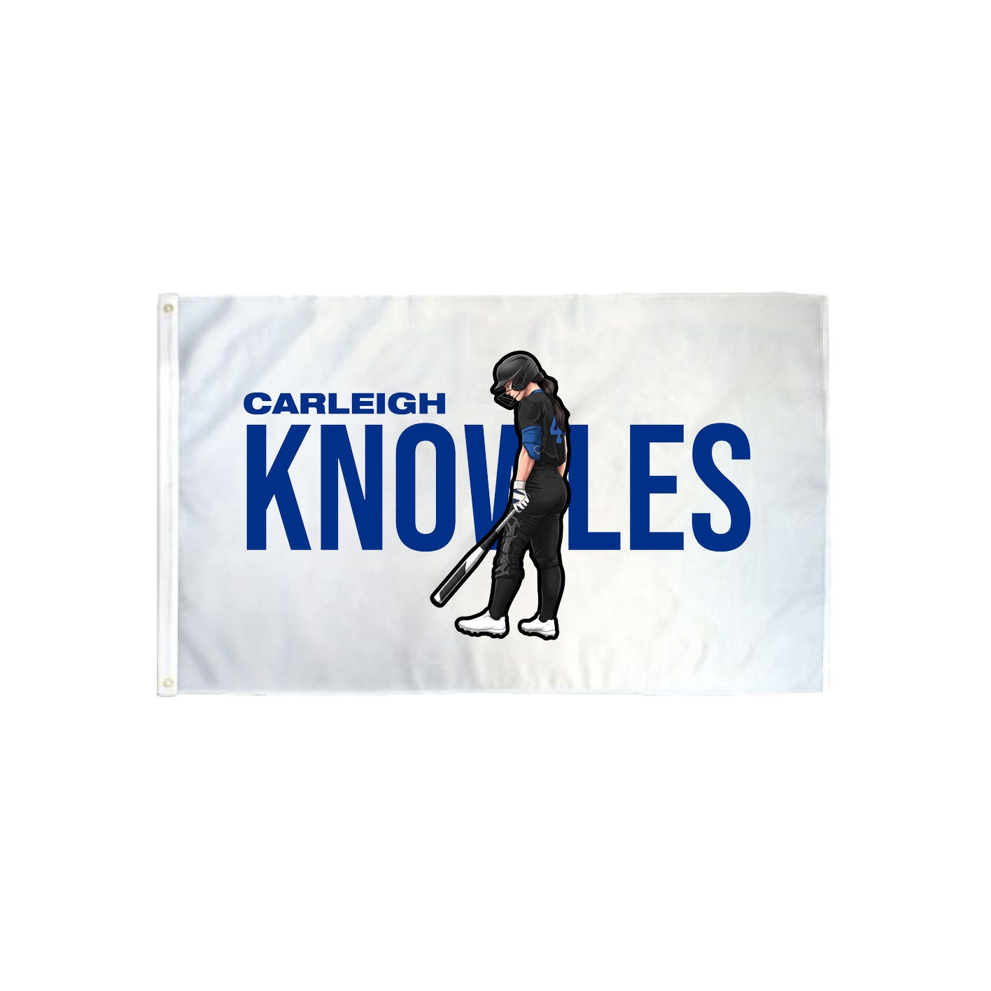 3x5 Flag — Player Name in Classic