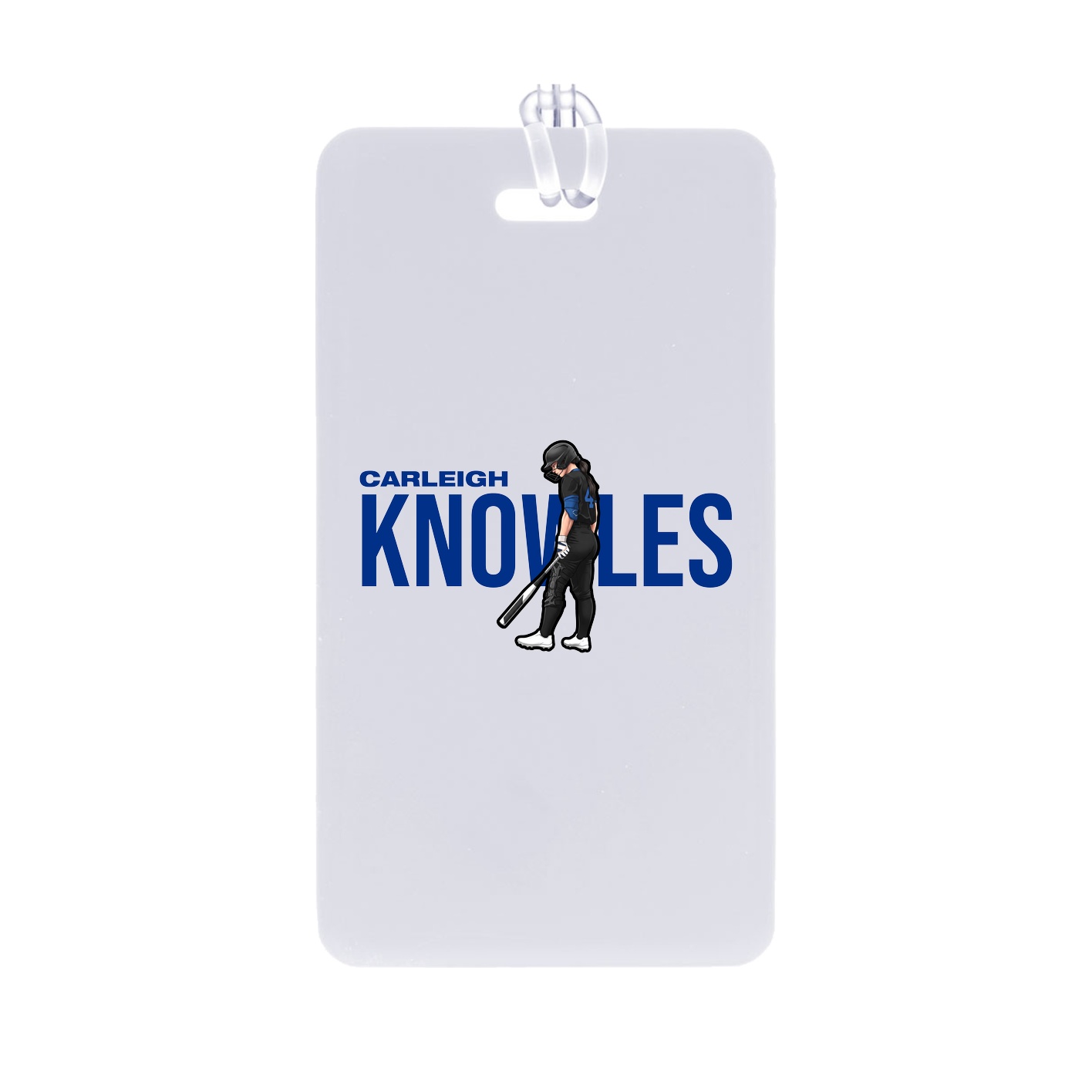 Bag Tag — Player Name in Classic