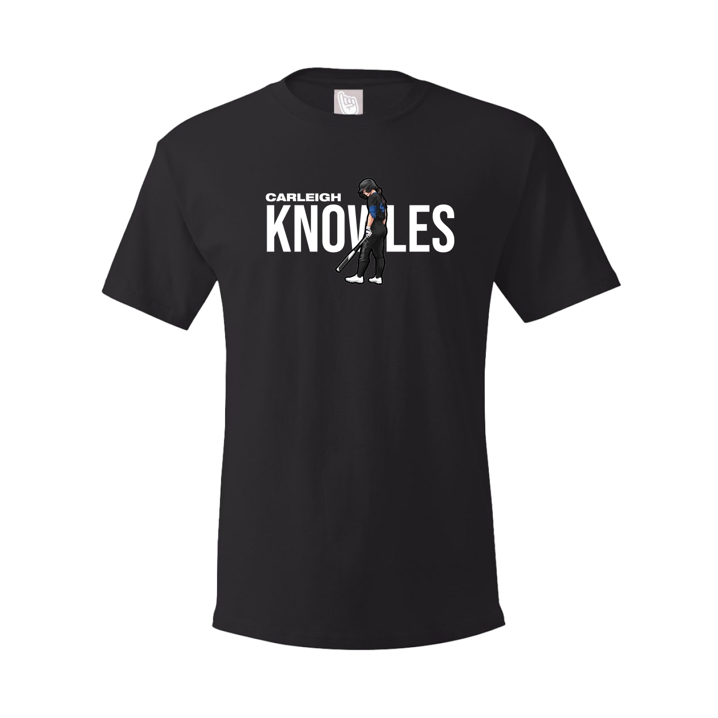 Youth Tee — Player Name in Black