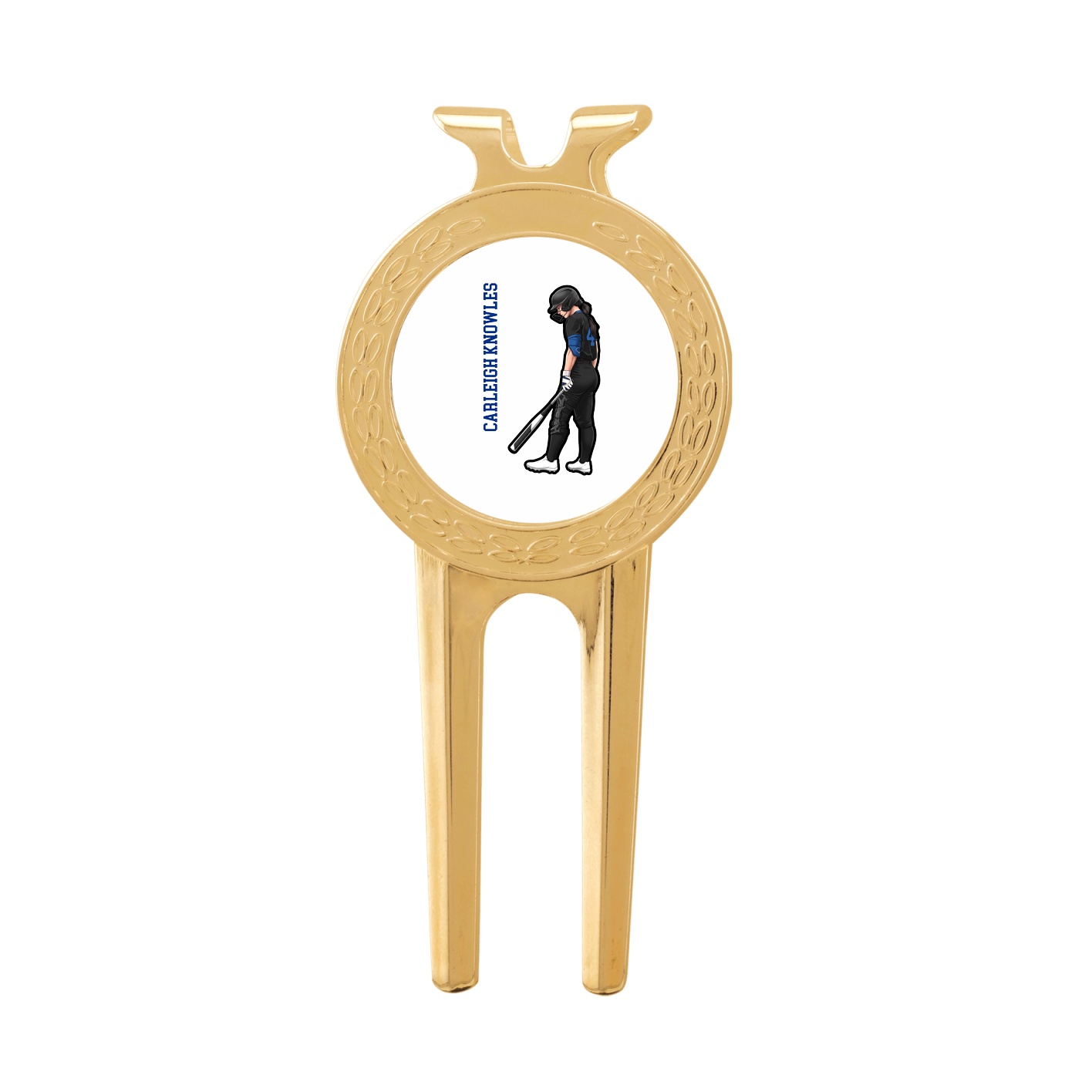 Divot Tool with Ball Marker — Name Vertical in Classic