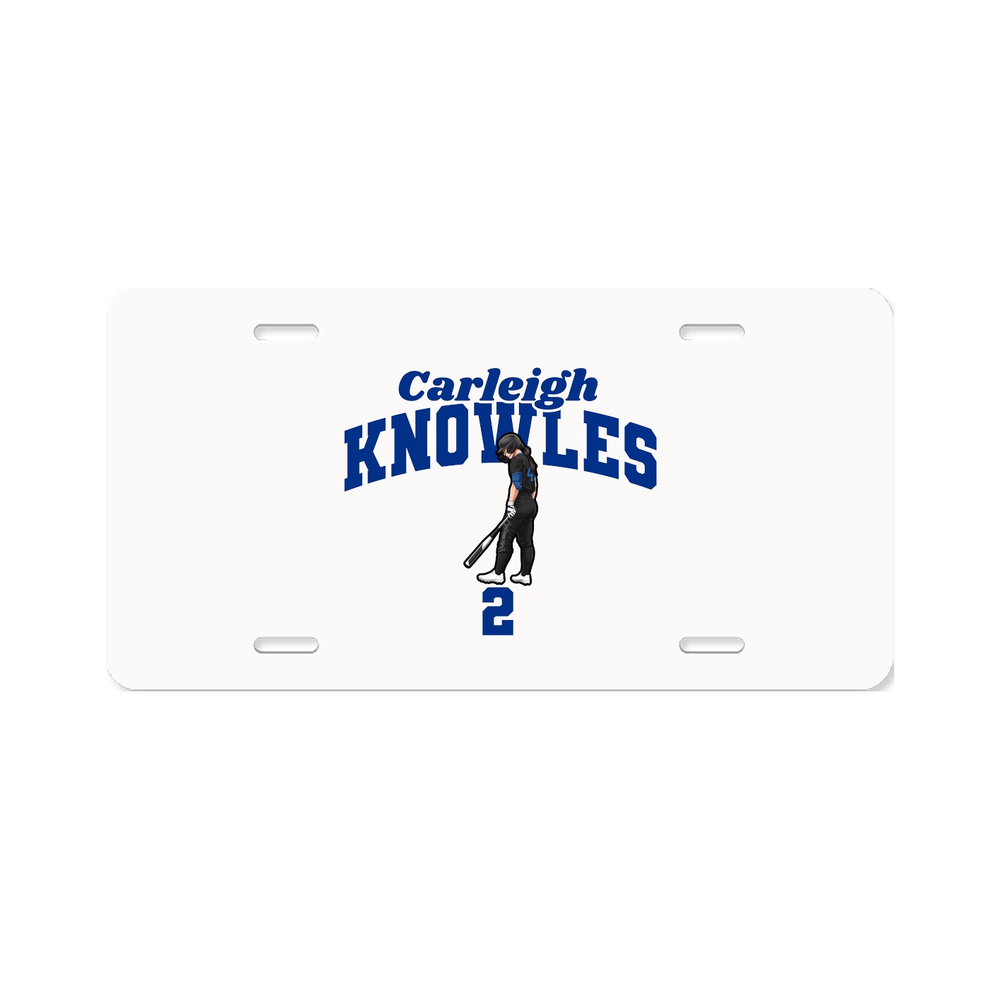 License Plate — Signature Arch in Classic