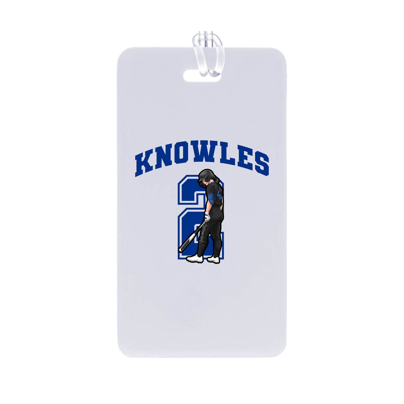 Bag Tag — Number in Classic