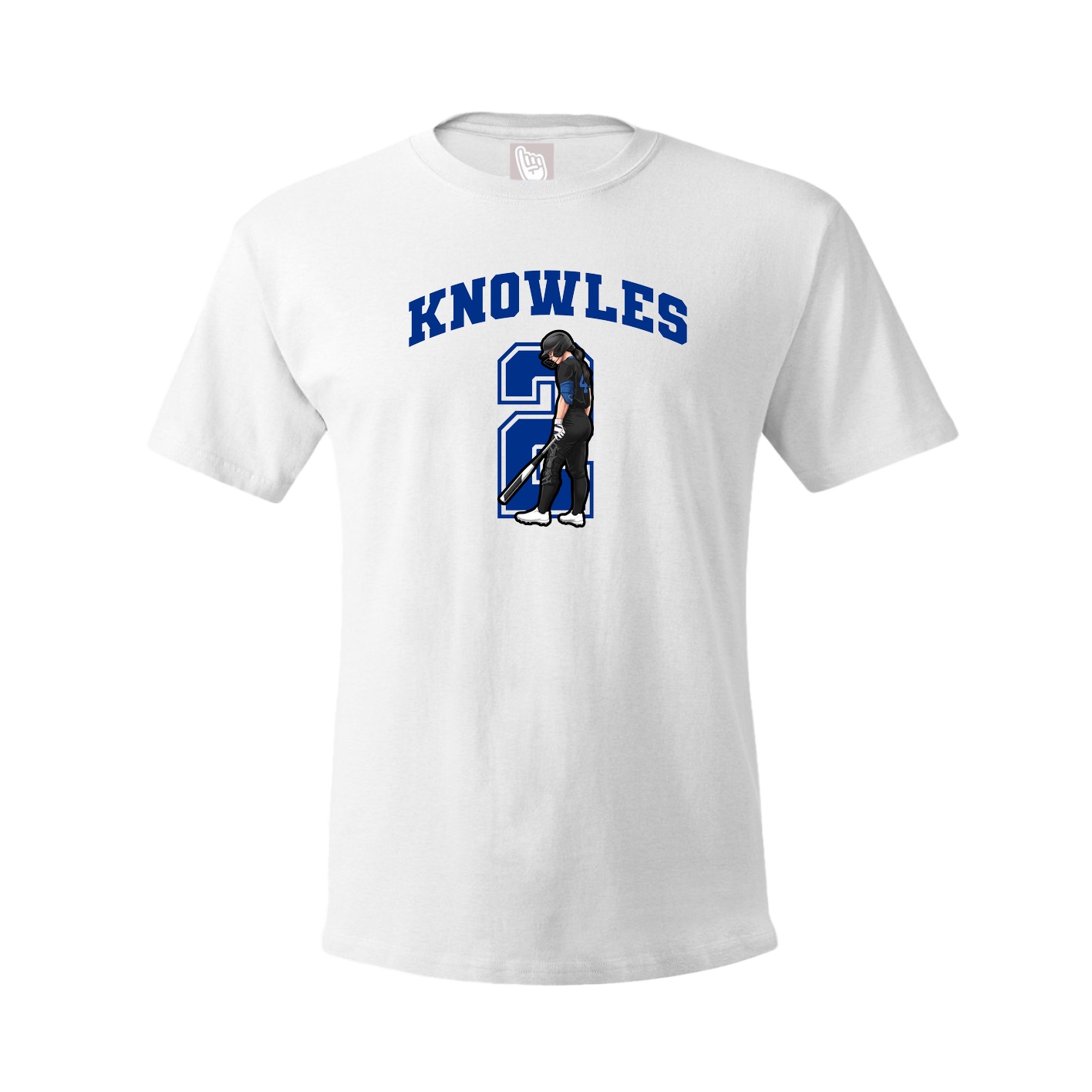 Tee — Number in White