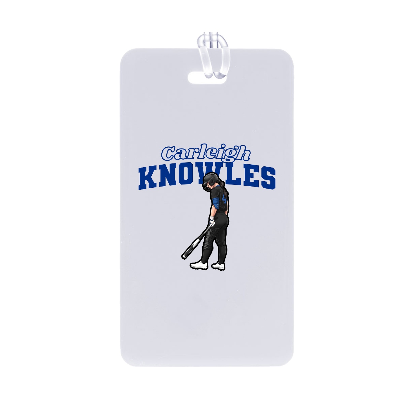 Bag Tag — Name Arch in Classic