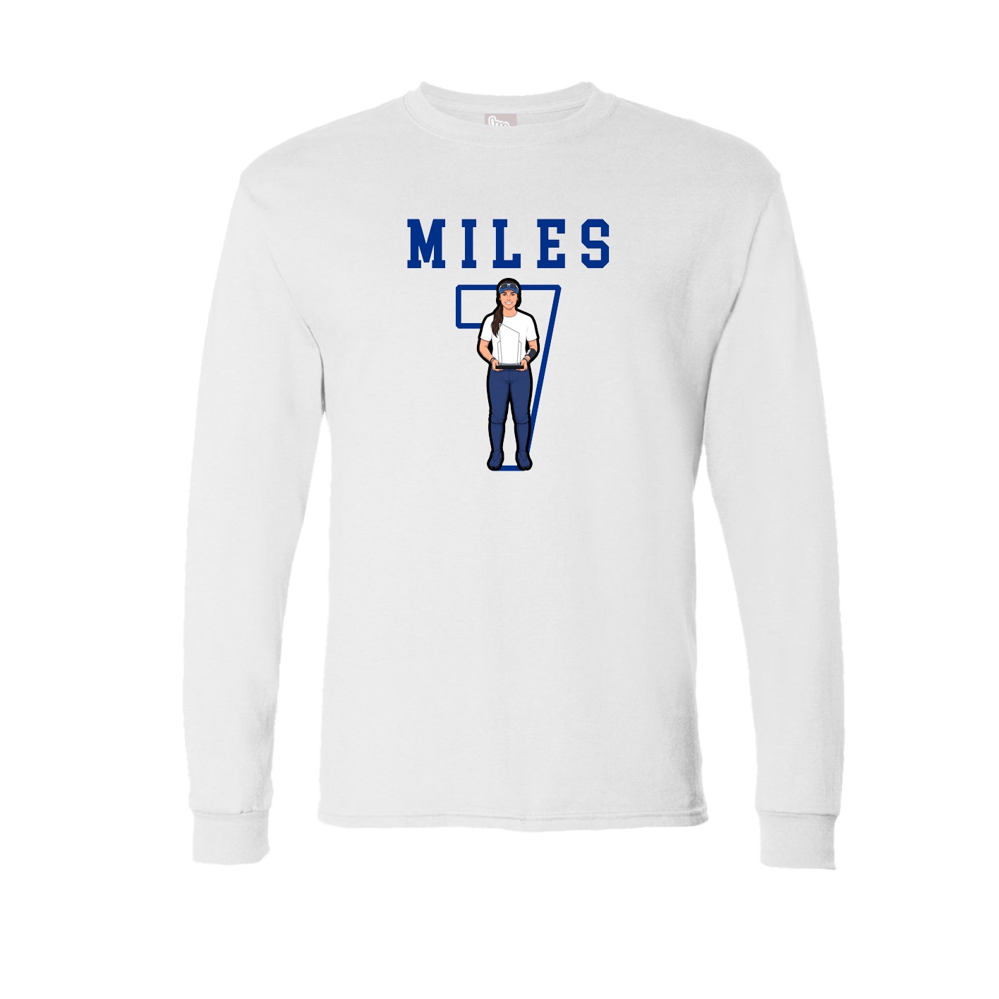 Long Sleeve Tee — Shirsey in White