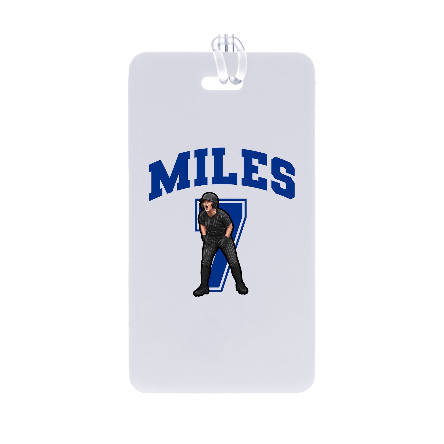 Bag Tag — Number in Classic