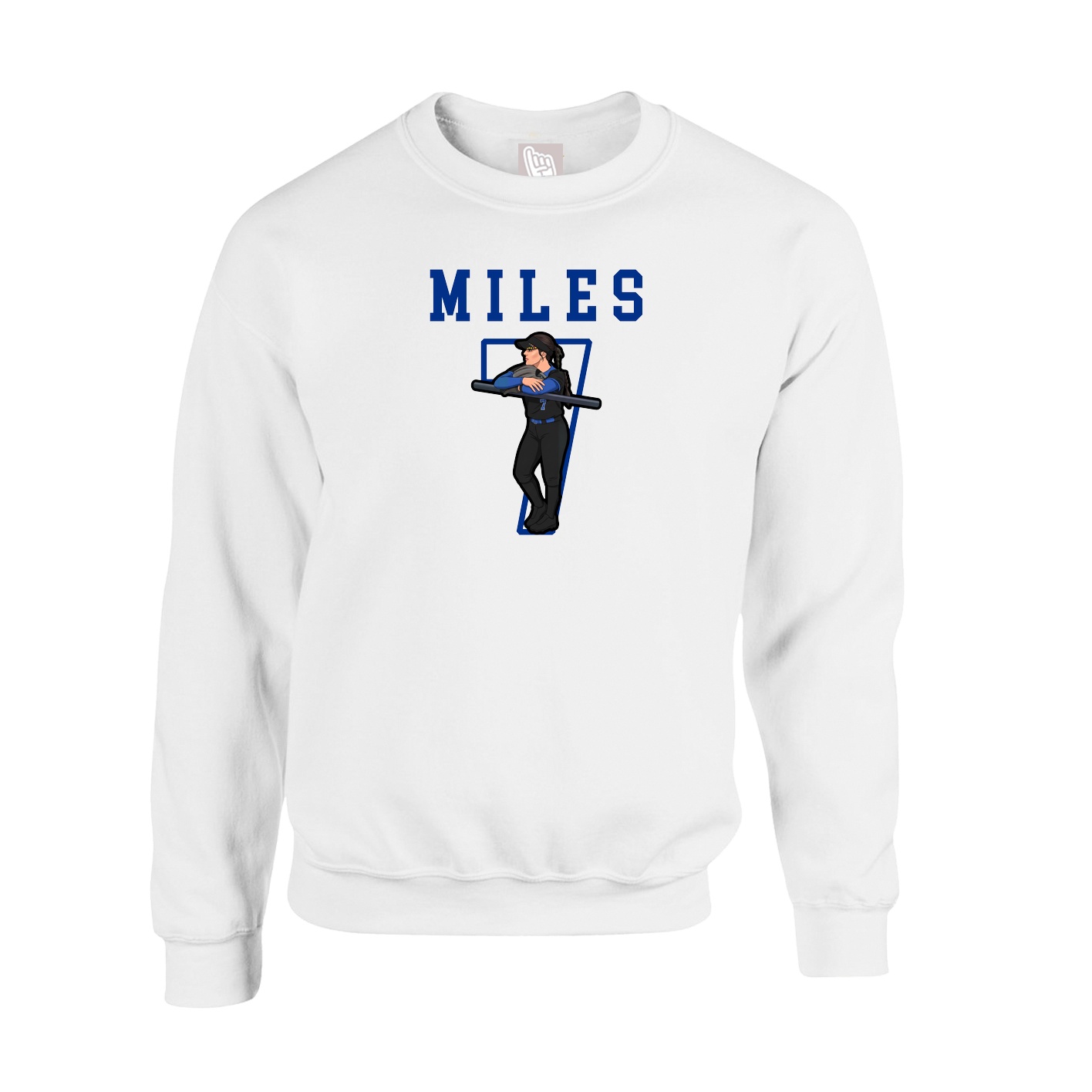 Fleece Crew — Shirsey in White
