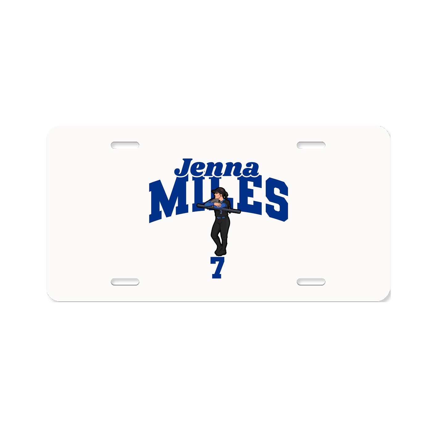 License Plate — Signature Arch in Classic