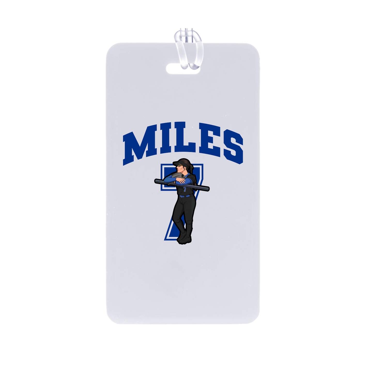 Bag Tag — Number in Classic